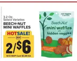 Food Lion Beech-Nut Mini Waffles offer