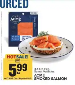 Food Lion ACME Smoked Salmon offer