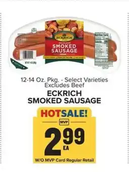 Food Lion Eckrich Smoked Sausage offer