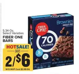 Food Lion Fiber One Bars offer
