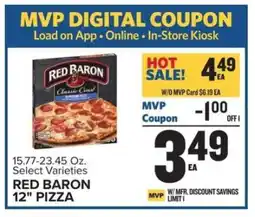 Food Lion Red Baron 12 Pizza offer