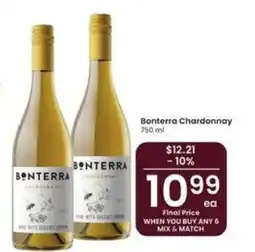 Albertsons Bonterra Chardonnay offer