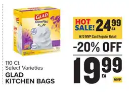 Food Lion Glad Kitchen Bags offer
