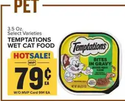Food Lion Temptations Wet Cat Food offer