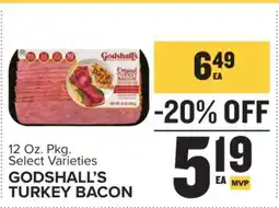 Food Lion Godshall's Turkey Bacon offer
