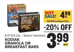 Food Lion KODIAK GRANOLA OR BREAKFAST BARS offer