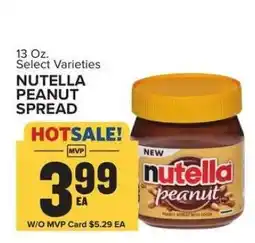 Food Lion Nutella Peanut Spread offer