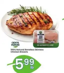 Albertsons Open Nature Chicken Breasts offer