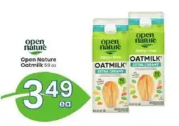 Albertsons Open Nature Oatmilk offer