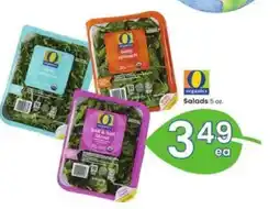 Albertsons O Organics Salads offer