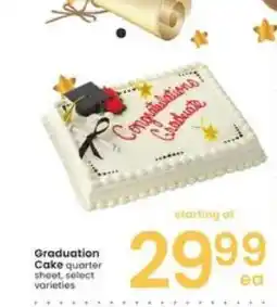Albertsons Graduation Cake offer
