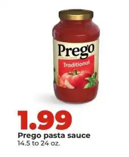 Hy-Vee Prego Pasta Sauce offer