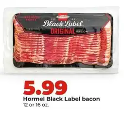 Hy-Vee Hormel Black Label Bacon offer