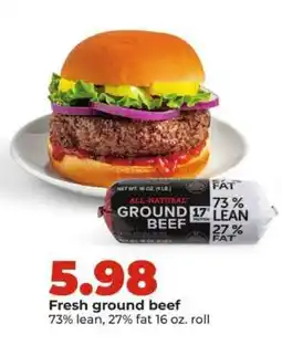 Hy-Vee Fresh ground beef offer