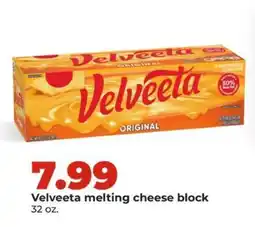 Hy-Vee Velveeta melting cheese block offer