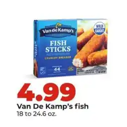 Hy-Vee Van De Kamp's fish offer