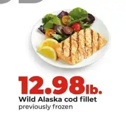 Hy-Vee Wild Alaska cod fillet offer