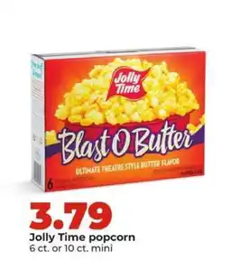 Hy-Vee Jolly Time Popcorn offer