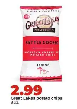 Hy-Vee Great Lakes potato chips offer
