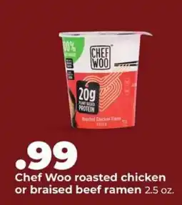 Hy-Vee Chef Woo ramen offer