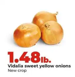 Hy-Vee Vidalia sweet yellow onions offer