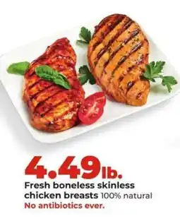 Hy-Vee Fresh Boneless Skinless Chicken Breasts offer