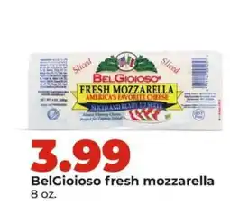 Hy-Vee BelGioioso Fresh Mozzarella offer