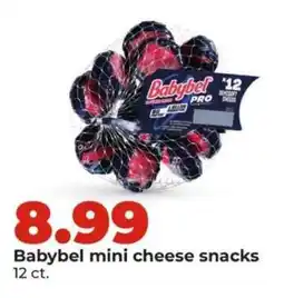 Hy-Vee Babybel mini cheese snacks offer