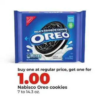 Hy-Vee Nabisco Oreo Cookies offer