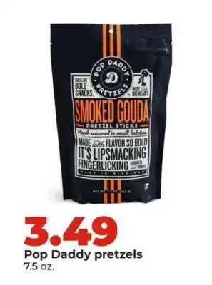 Hy-Vee Pop Daddy pretzels offer