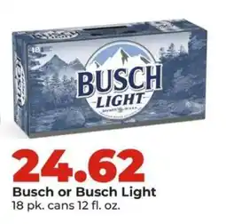 Hy-Vee Busch or Busch Light offer