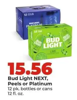 Hy-Vee Bud Light NEXT, Peels or Platinum offer