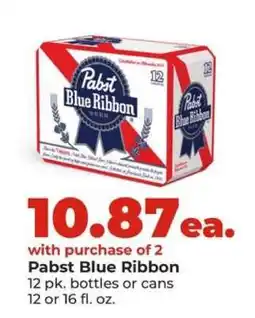 Hy-Vee Pabst Blue Ribbon offer