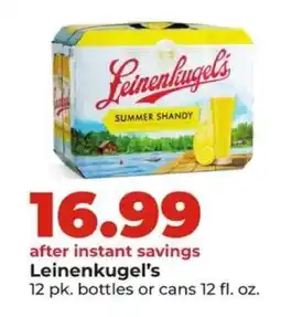 Hy-Vee Leinenkugel's Summer Shandy offer