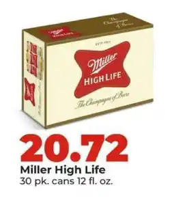 Hy-Vee Miller High Life offer