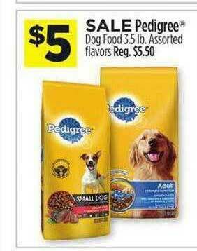Dollar General Pedigree Dog Food offer