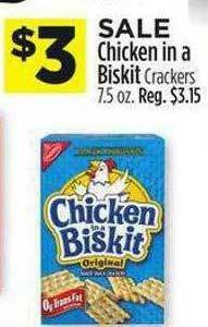 Dollar General Chicken In A Biskit offer