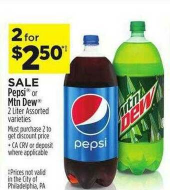 Dollar General Pepsi Mtn Dew offer