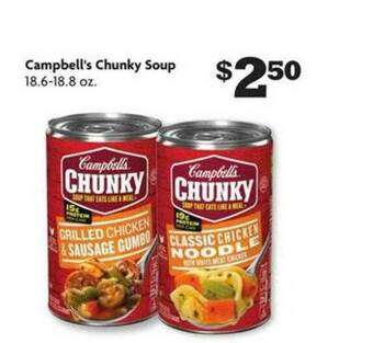 Family Dollar Campbell's Chunky Soup offer