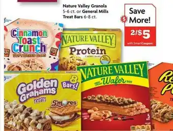 Family Dollar Nature Valley Granola Or General Mills Treat Bars offer