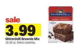 Meijer Ghirardelli Brownie Mix offer