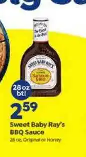 Save a Lot Sweet Baby Rays Bbq Sauce offer