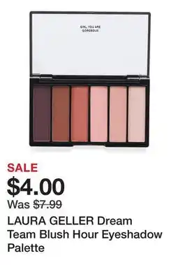 Marshalls LAURA GELLER Dream Team Blush Hour Eyeshadow Palette offer