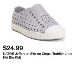 Marshalls NATIVE Jefferson Slip-on Clogs (Toddler Little Kid Big Kid) offer