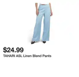 Marshalls TAHARI ASL Linen Blend Pants offer