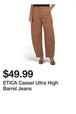 Marshalls ETICA Cassel Ultra High Barrel Jeans offer