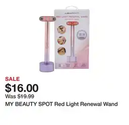 Marshalls MY BEAUTY SPOT Red Light Renewal Wand offer