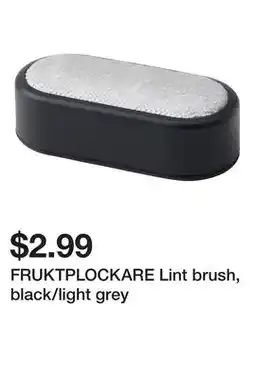 Ikea FRUKTPLOCKARE Lint brush, black/light grey offer