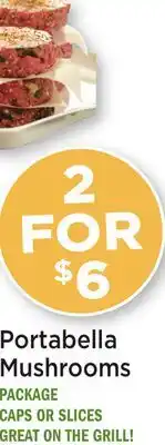 Heinen's Portabella Mushrooms offer