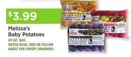 Heinen's Melissa's Baby Potatoes offer